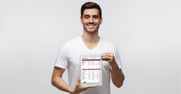 Technische Daten unserer Designbeläge